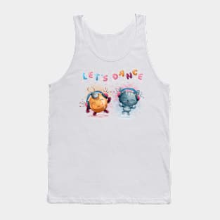 Let's dance funny t-shirt Tank Top